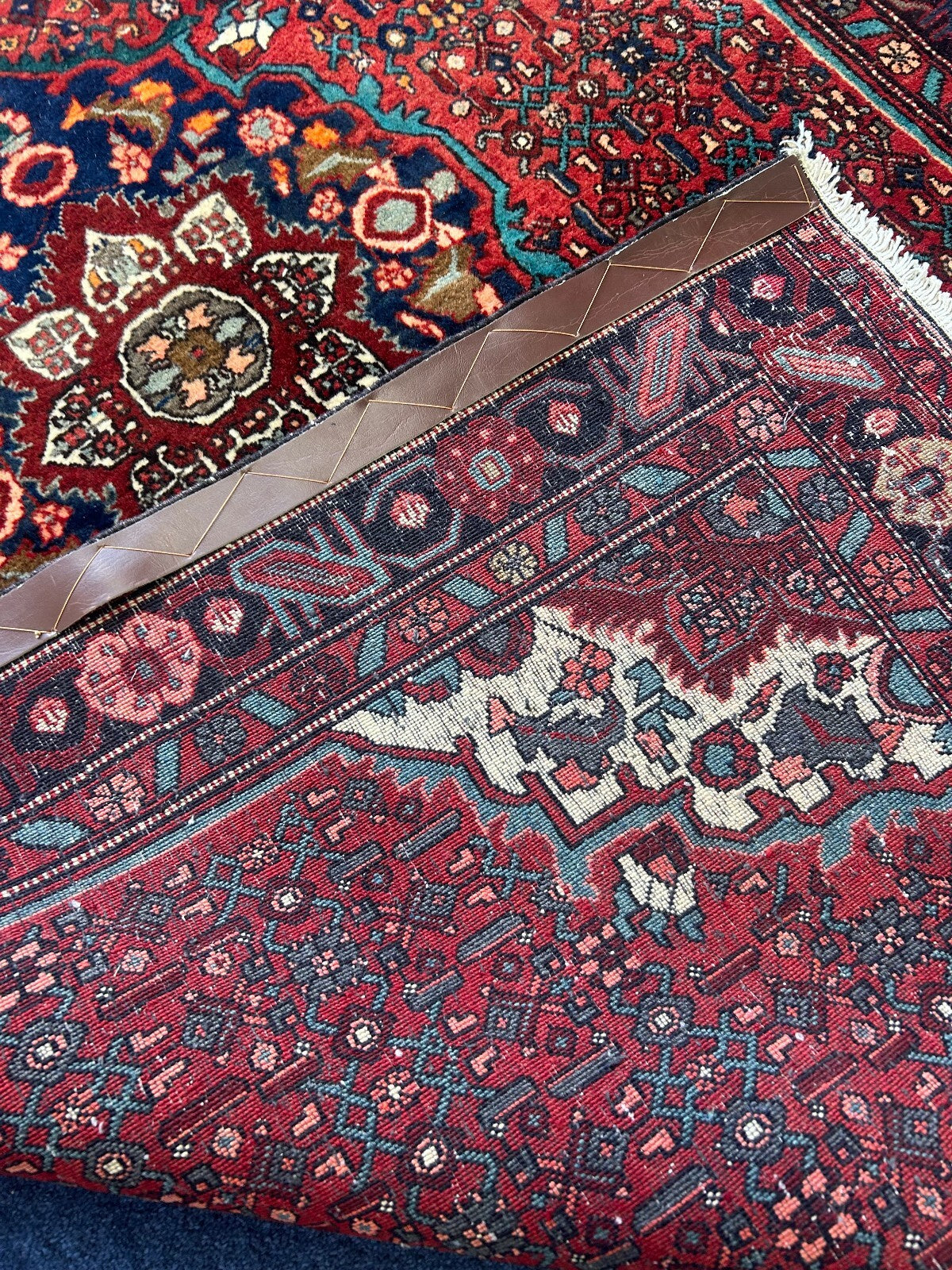 Persian Burgundy Patterned Rug