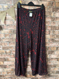 Bob Mackie Wearable Art Wide Leg Trousers - Size 10