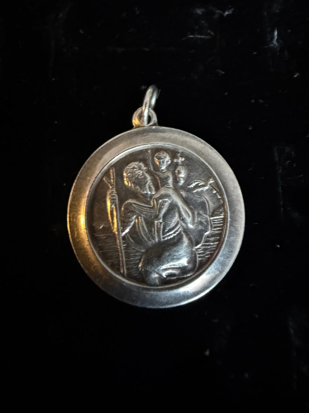 St. Christoper Silver 925 Pendant