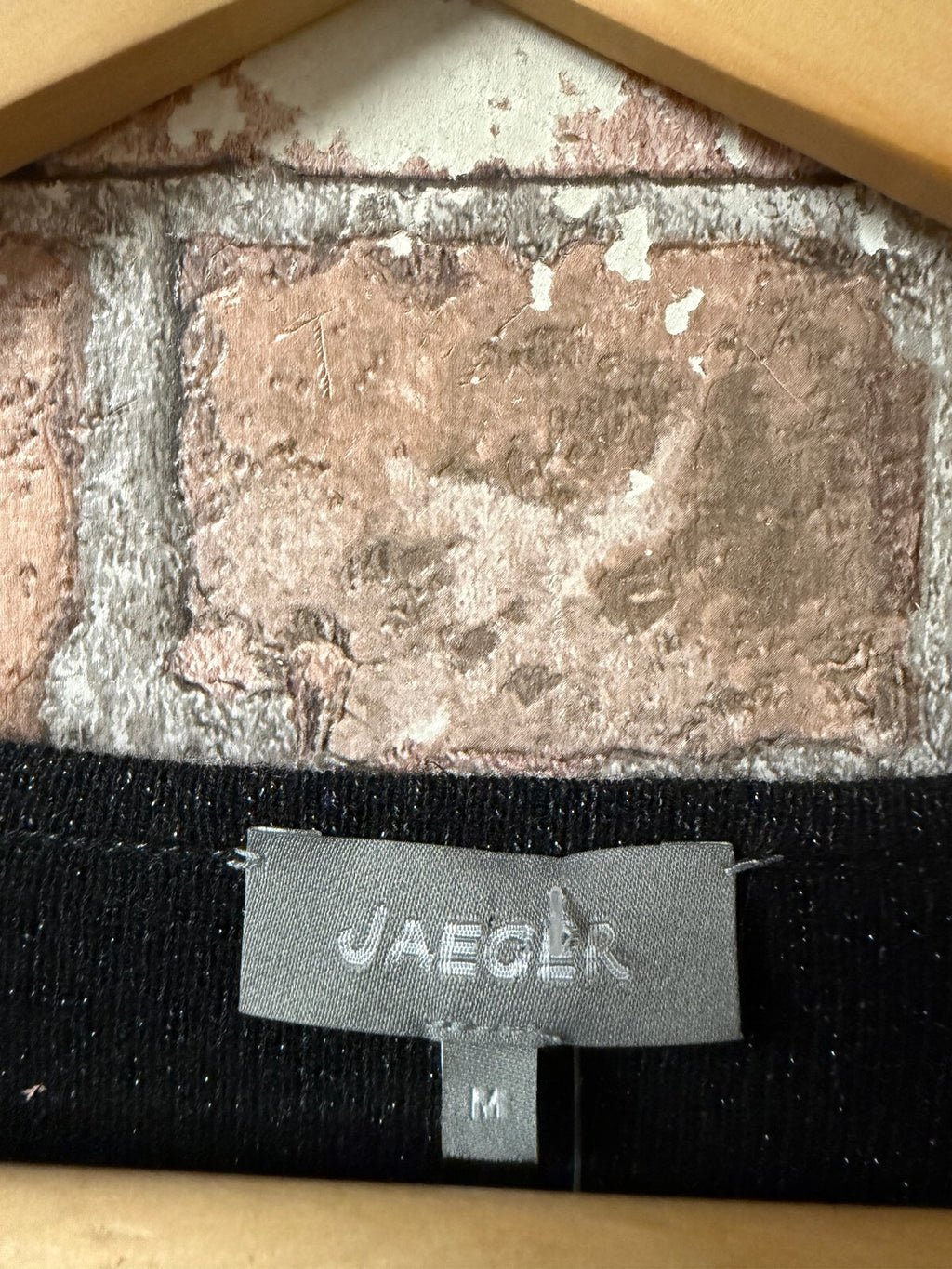 Jaeger Black Soft Knit Dress -Size 10