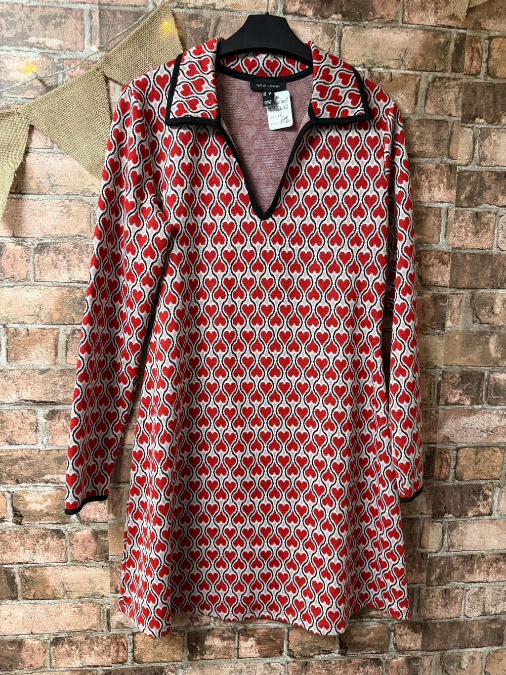 New Look Heart Dress - Size 10