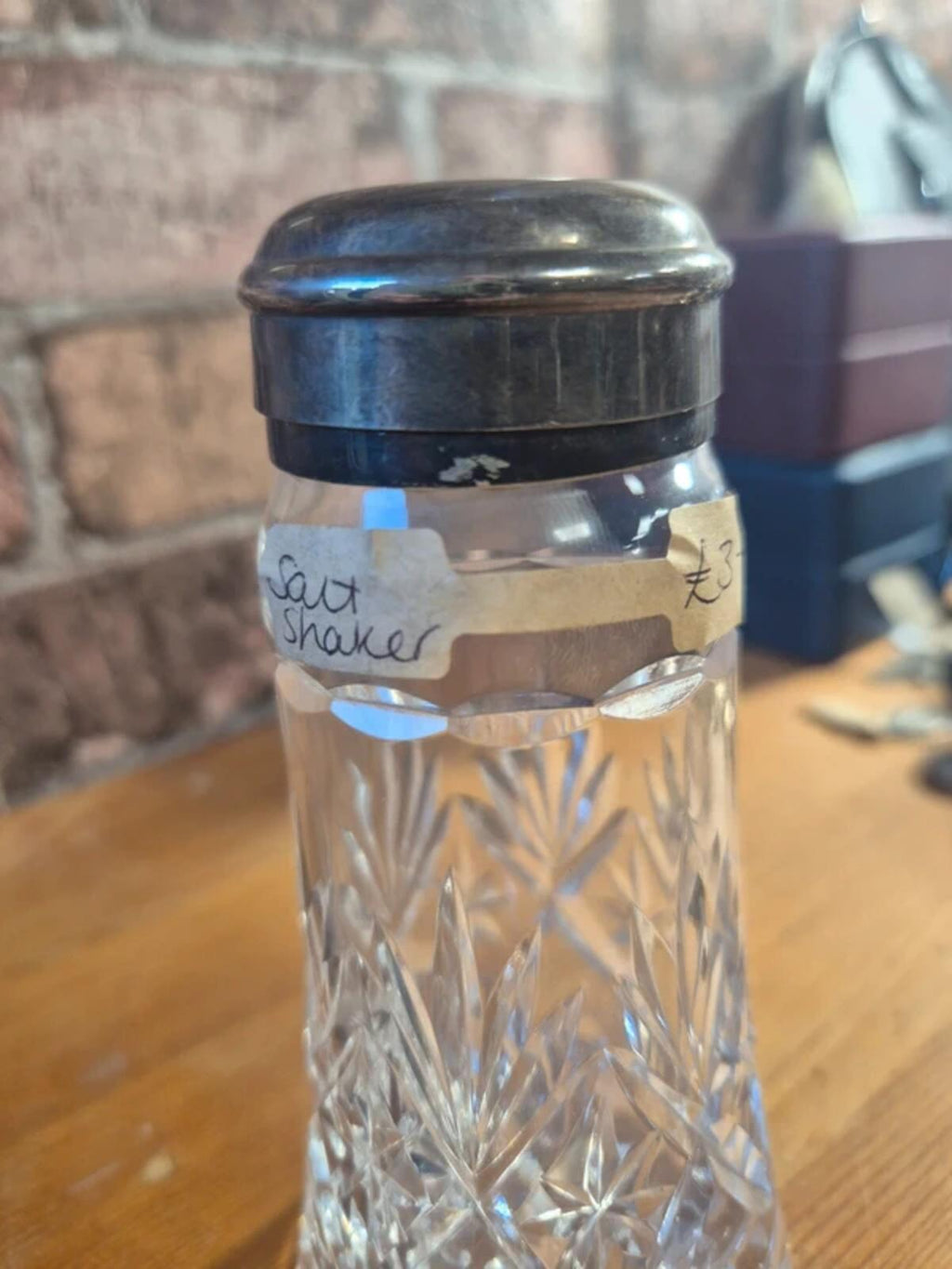 vintage salt shaker