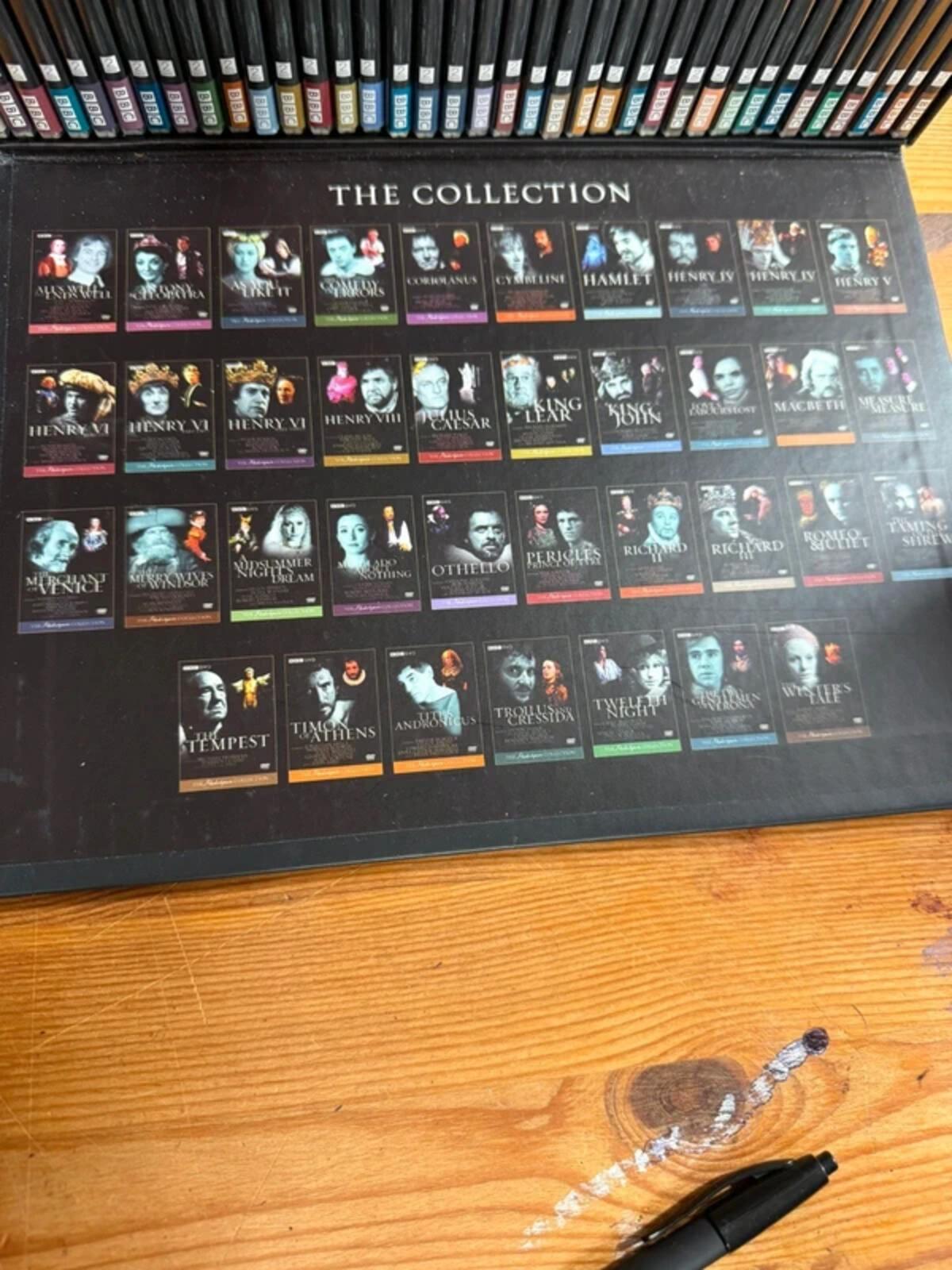 Shakespeare Collection DVD x 37 Boxset