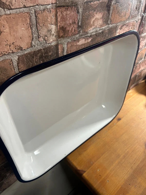 Rectangular Enamel Roasting Tray