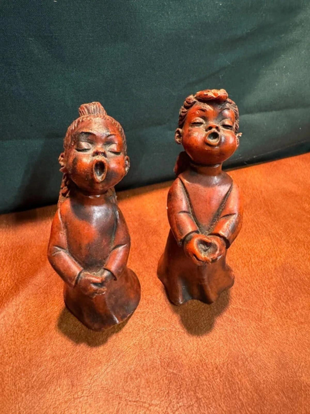 Pair of Resin Cherubs
