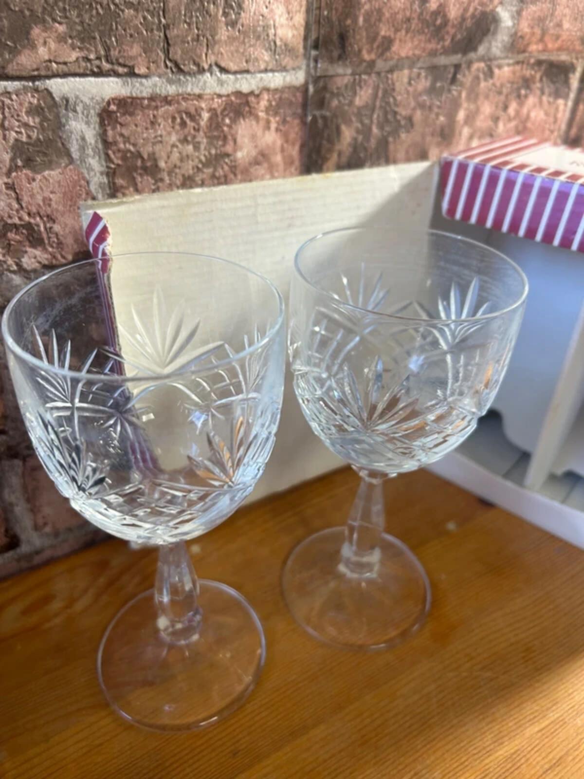 Royal Albert Vintage Crystal Glasses