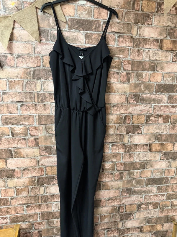 H&M Black Jumpsuit - Size 8