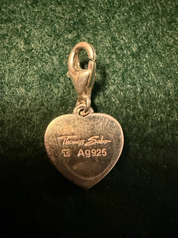 Thomas Sabo Sterling Silver Heart Pendant - 1.1g