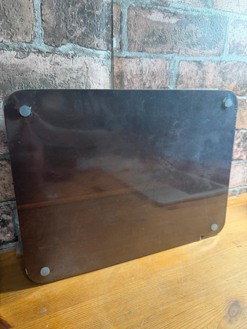 Set of Four Wooden Placemats and Coasters