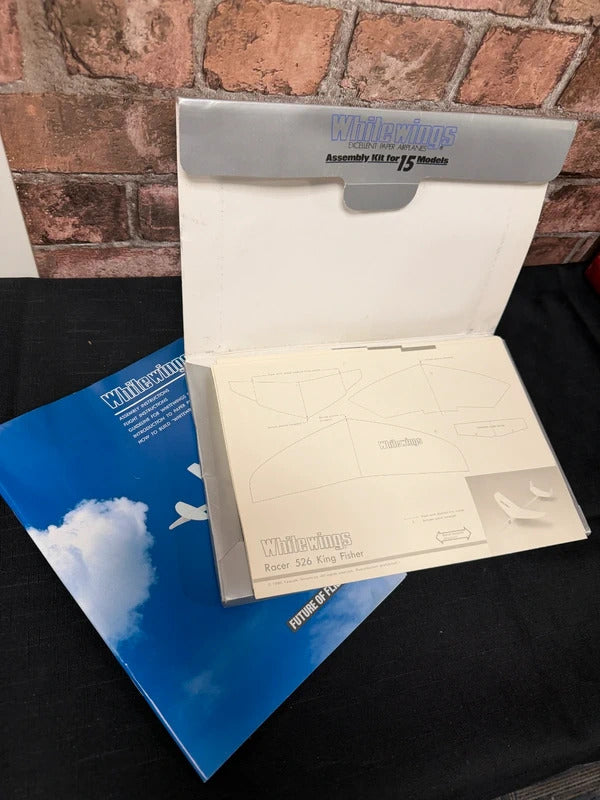 Whitewings Vintage JS Paper Airplane Models