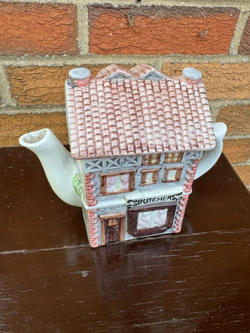 Leonardo Ceramic Decorative Teapot "Butchers"