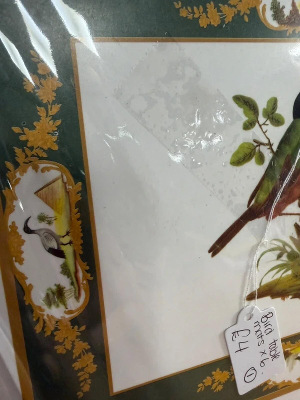 Vintage Bird Table Mats x 6