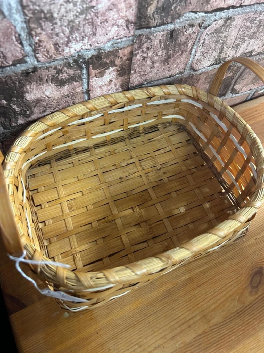 Wicker Handled Basket