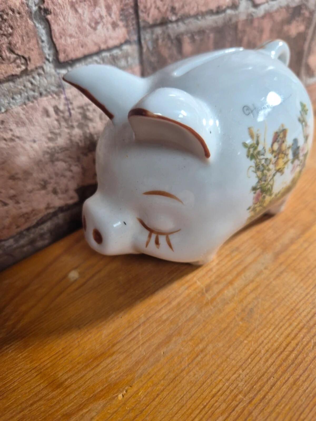 Happiness Ceramic Piggy Bank