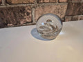 Exmoor Glass Laura Birdsall Patterned Paperweight