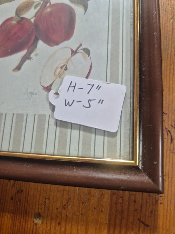Vintage apple print