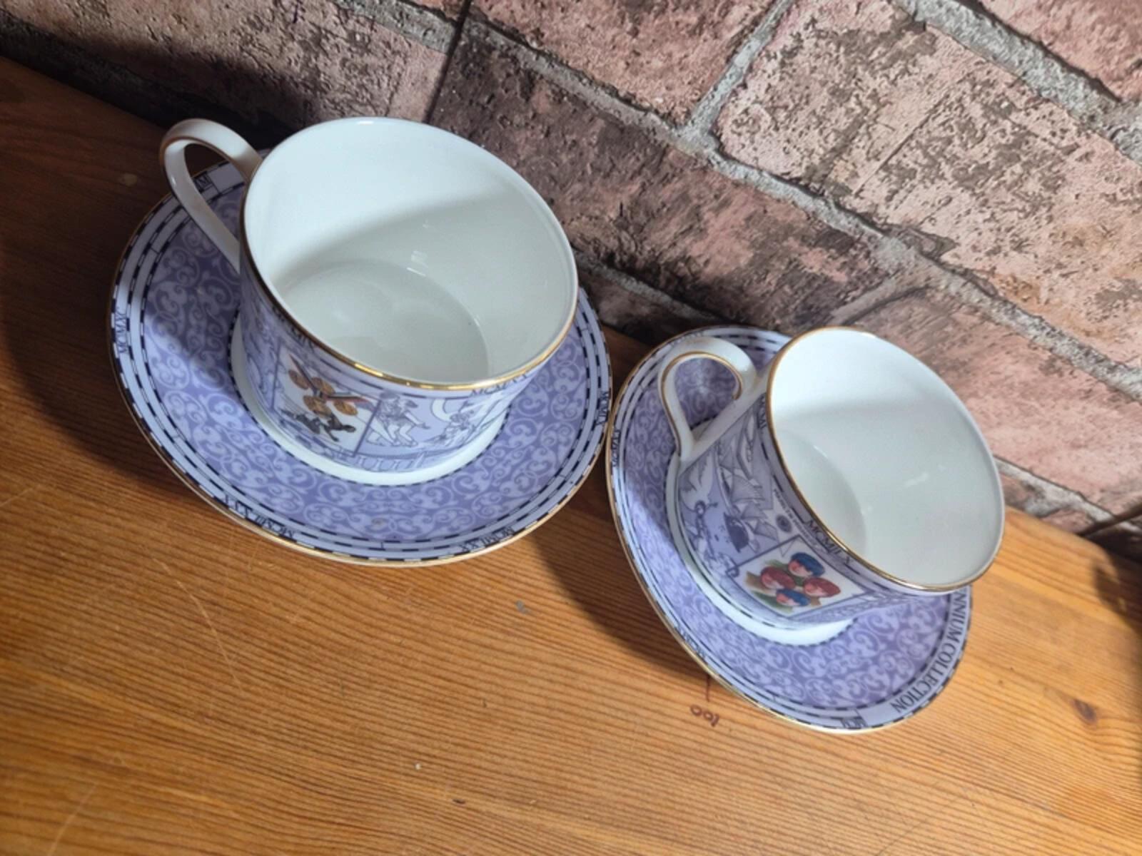 Wedgwood 'Millennium' cups and saucers set