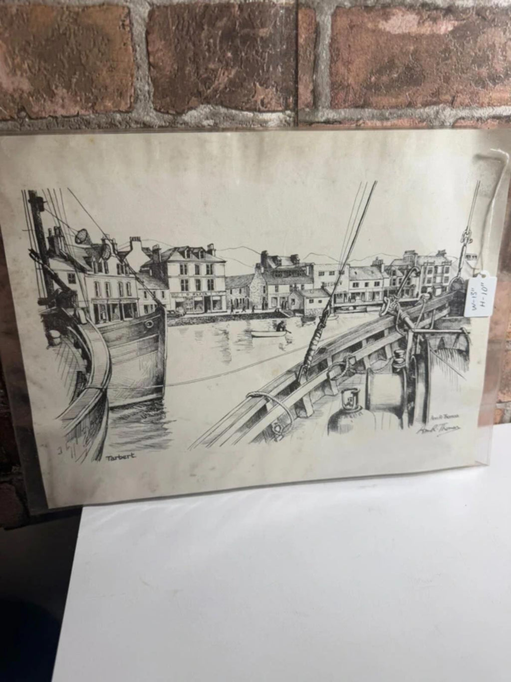 Ann R Thomas Vintage Unframed Print