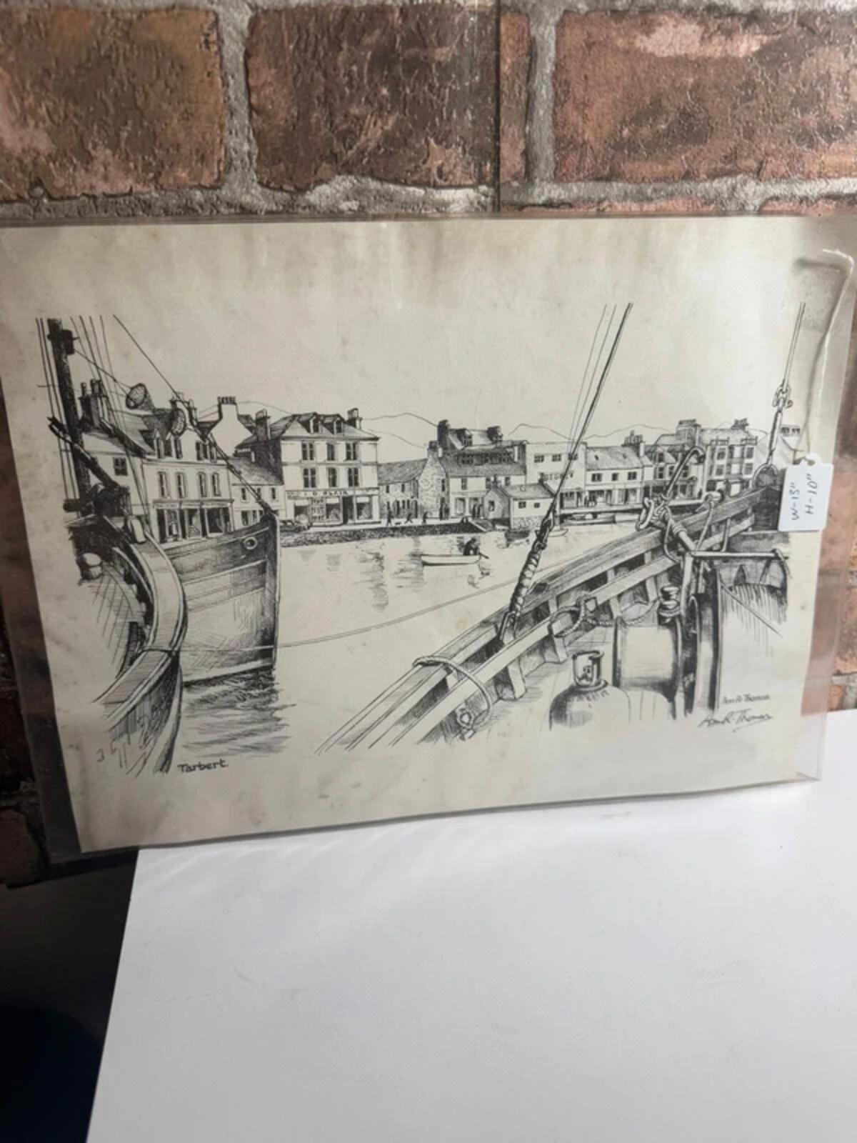 Ann R Thomas Vintage Unframed Print