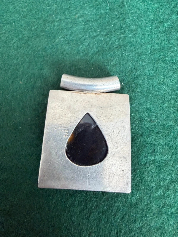 Sterling Silver Gemstone Pendant