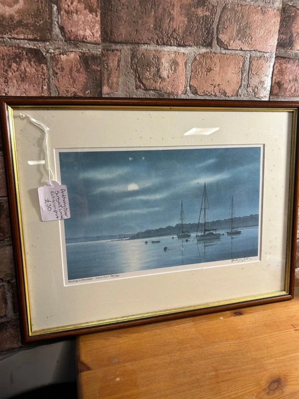 Anthony Osler Signed Limited Edition Framed Print