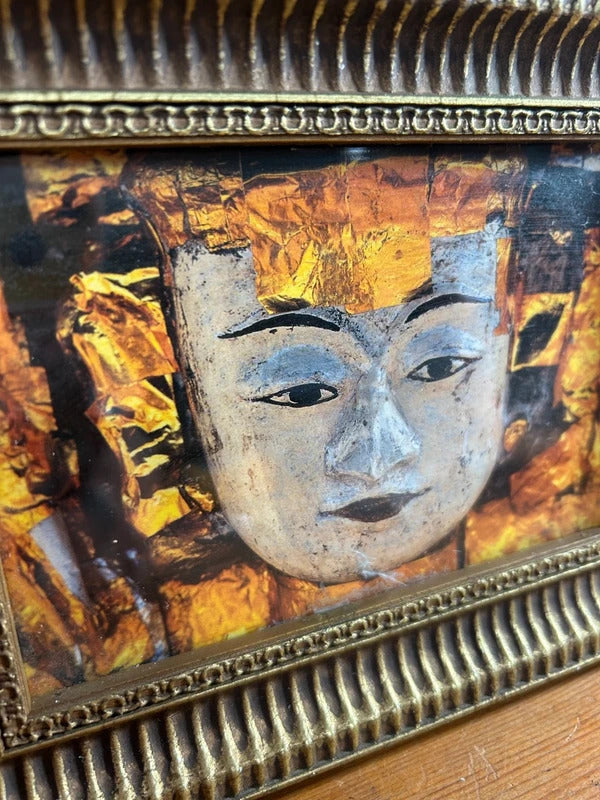 Gold Framed Buddha Print