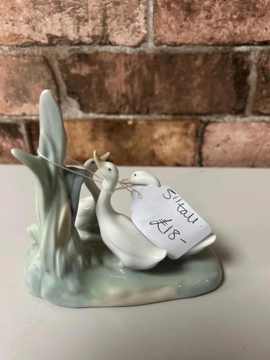 Lladro 'Geese in The Reeds' Figurine