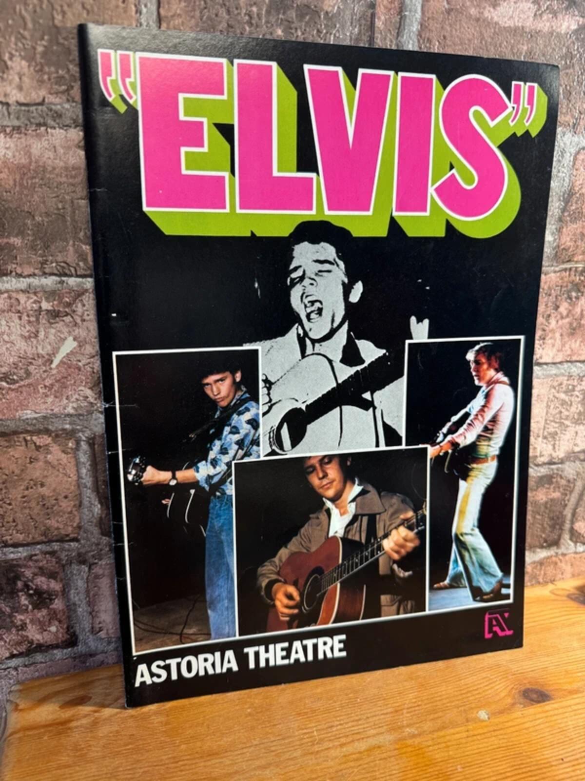 Elvis Original 1970's Theatre Programme from Astoria Theatre
