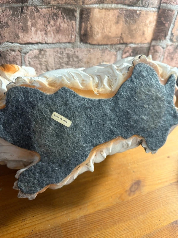 Large Vintage Pekinese Dog Resin Heavy Statue