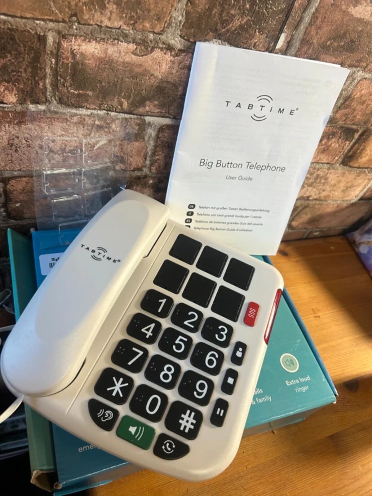 Tabtime Big Button Telephone