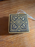 Vintage Damascene Pillbox
