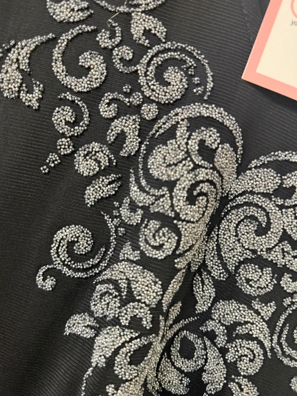 Julipa Black and Silver Top - Size 14