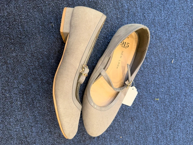 New Look 925 Generation Grey Shoes - Size 6 UK