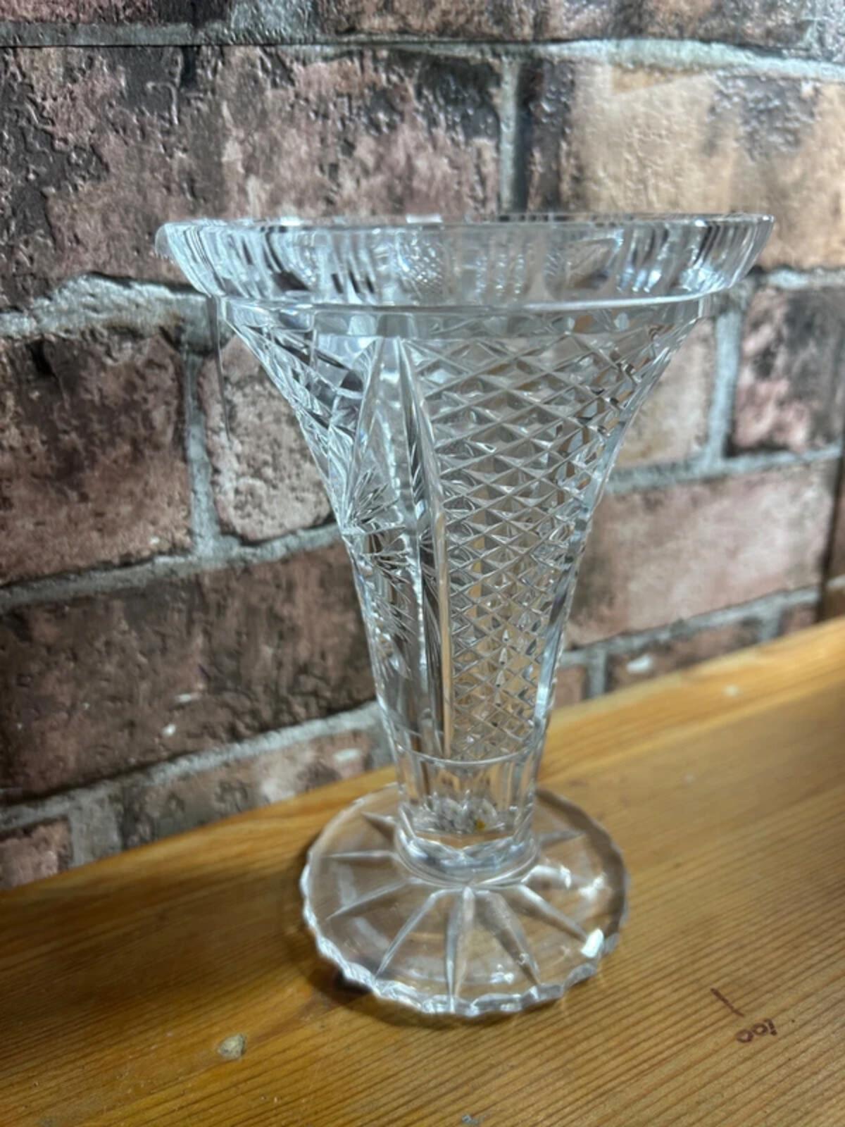 Crystal Vintage Vase