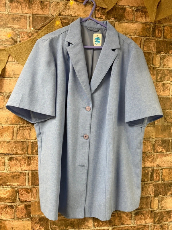 Vintage Blue Shirt - Size 20