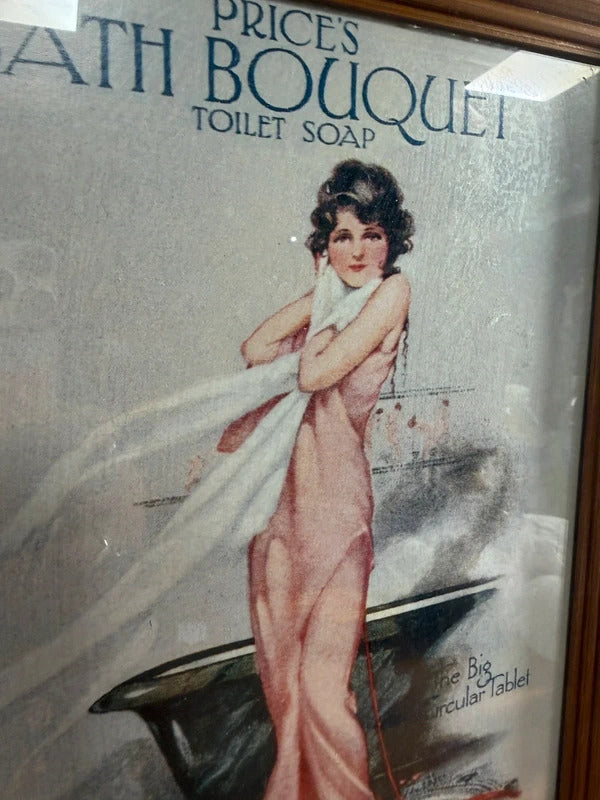 Price’s Vintage Style Advertising Framed Print