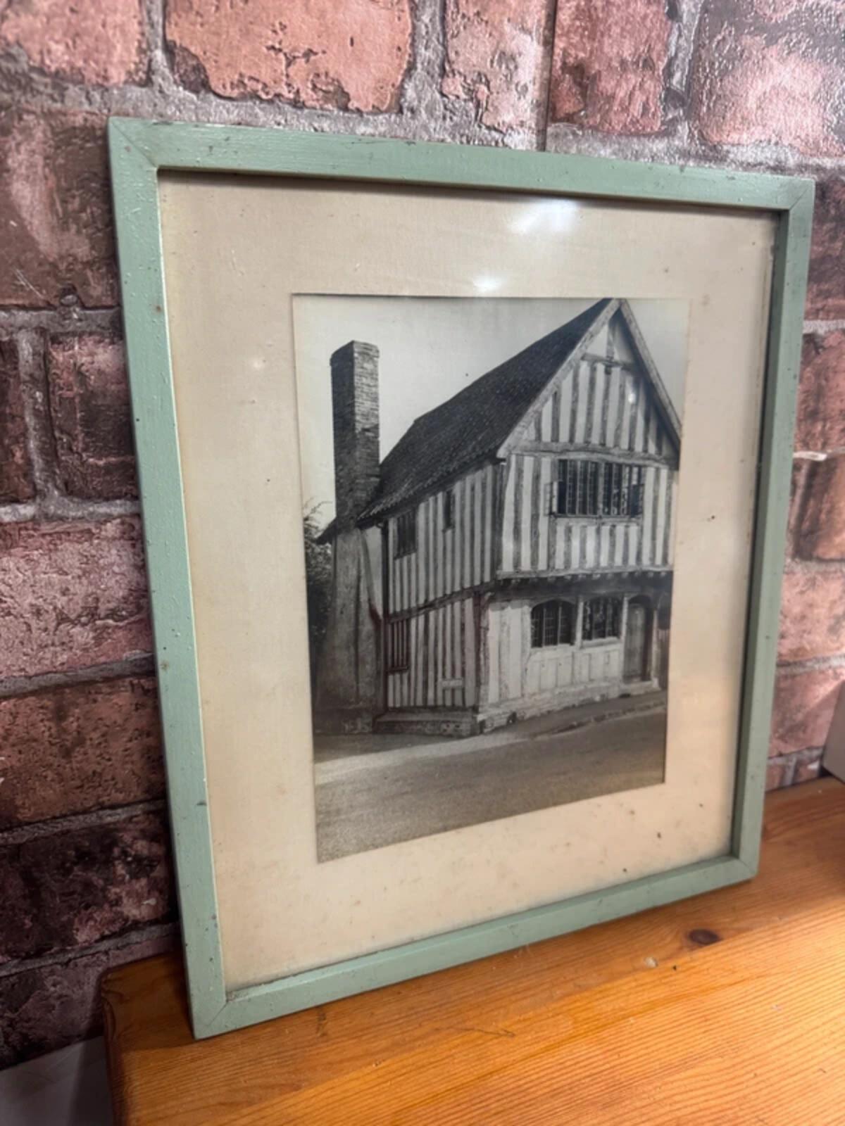 Vintage Framed Ashwell House