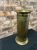 Vintage Hammered Brass Umbrella/Walking Stick Holder