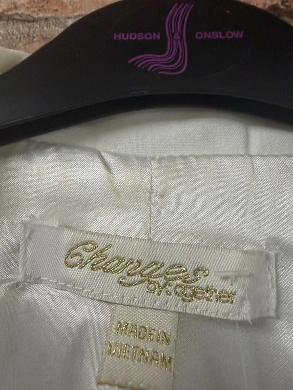 Changes by Together Off White Blazer - Size 14