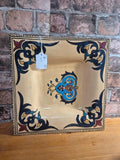 Rosalind pottery square dish