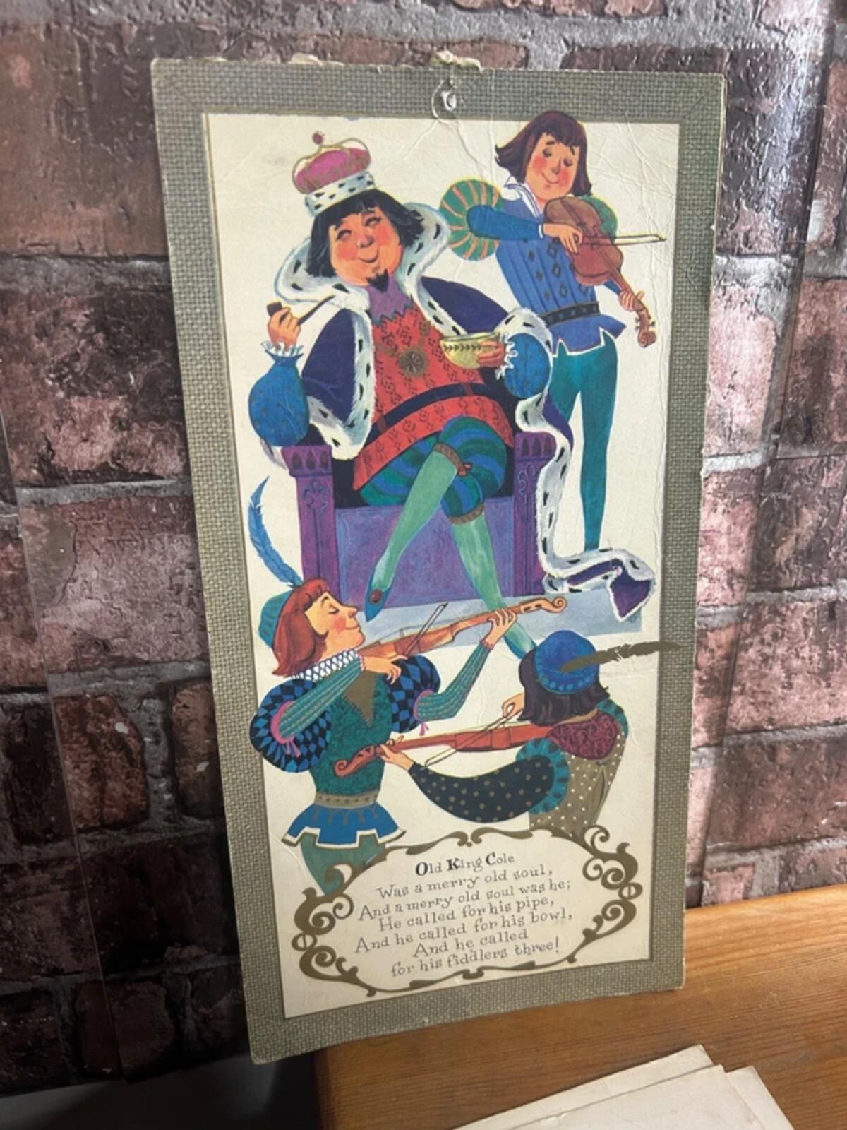 Vintage Original Nursery Rhyme Pin Ups
