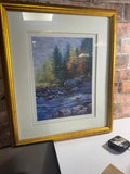 Micheline Guerard Gold Framed and Signed Print
