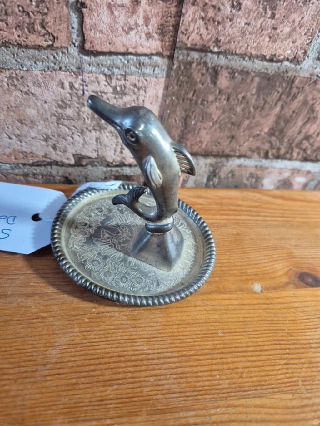 Vintage dolphin ring holder
