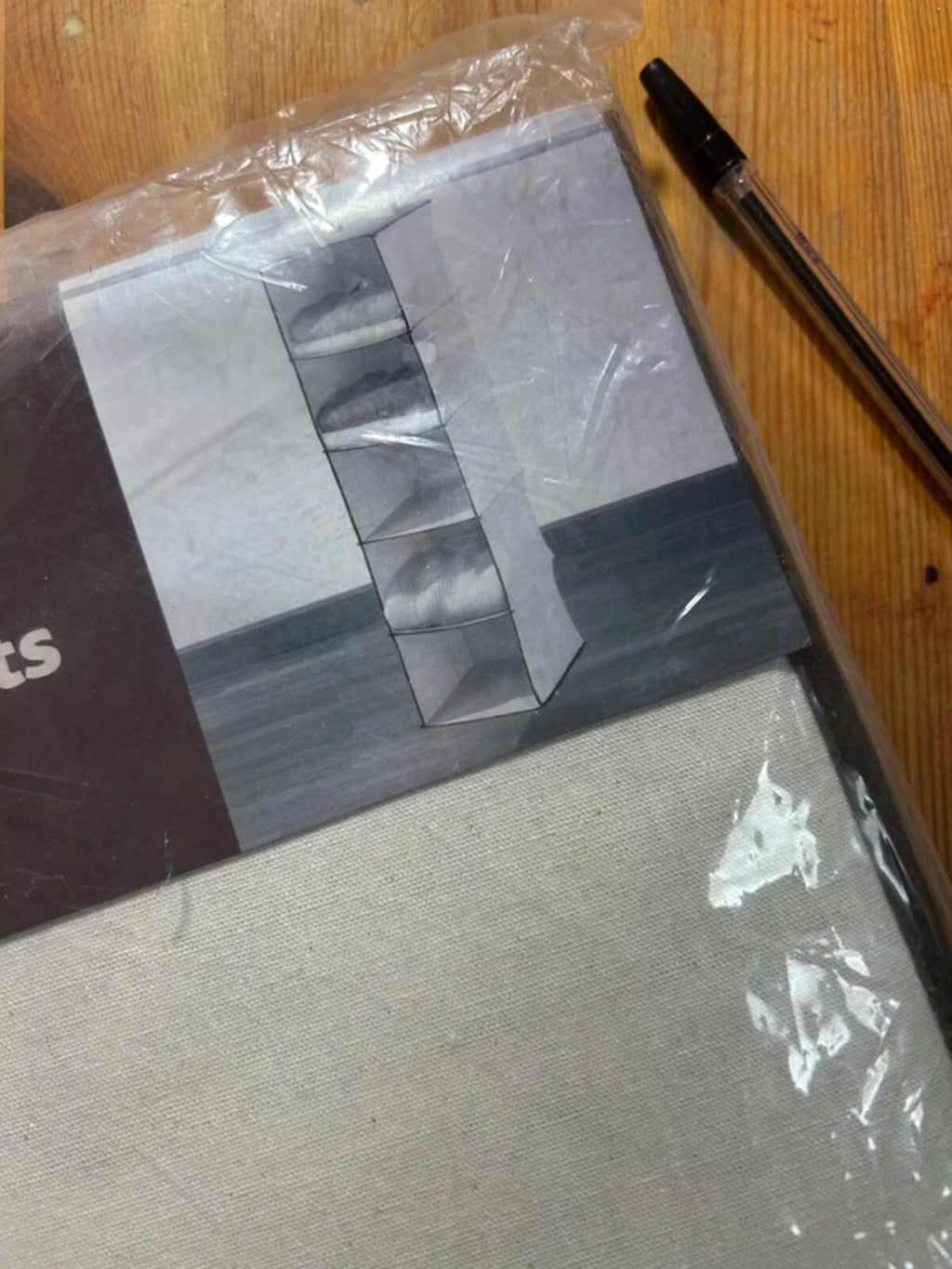 Canvas Clothes Hanging 5 Shelves New