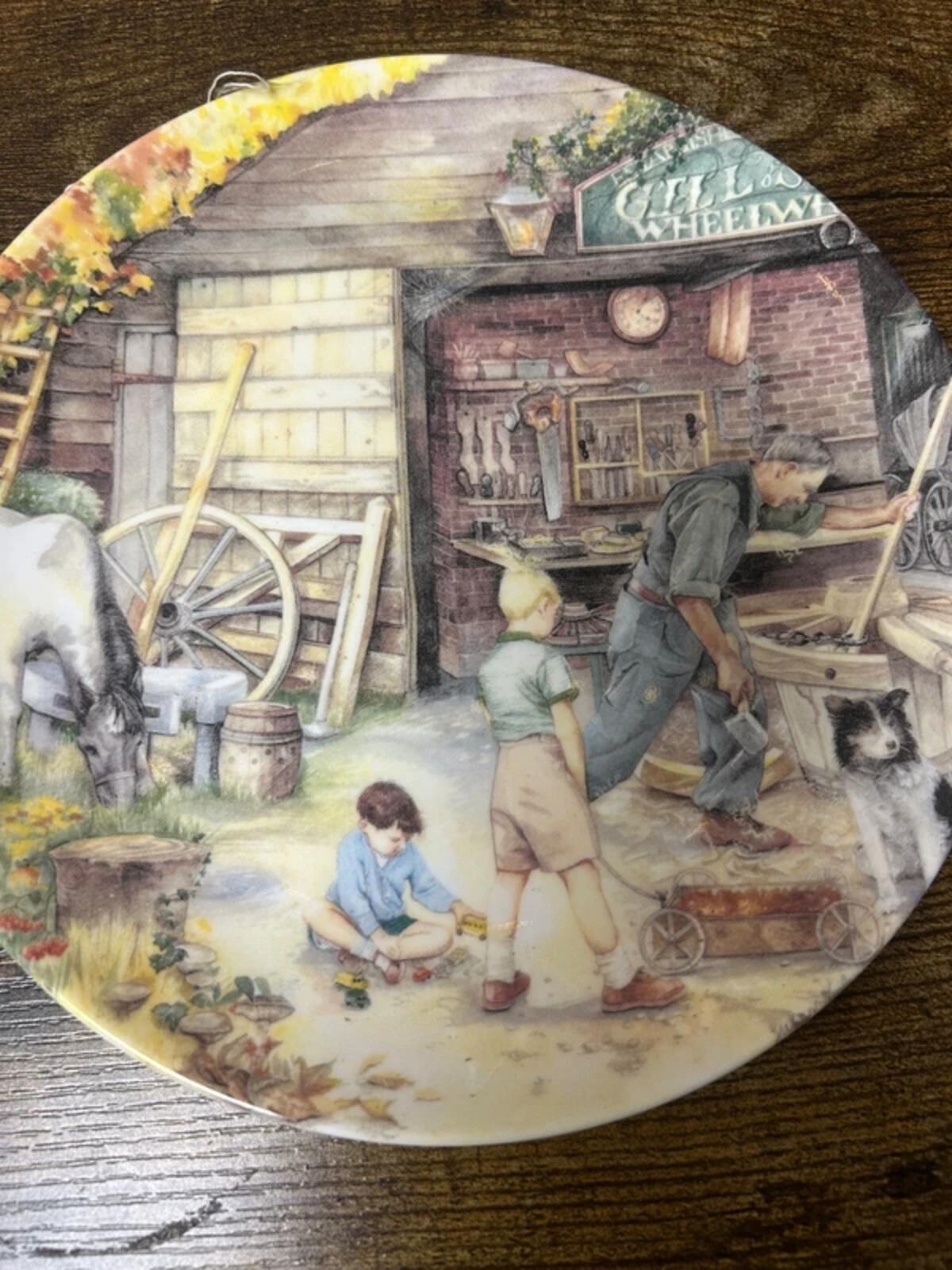 Royal Doulton The Wheelwright Ceramic Plate