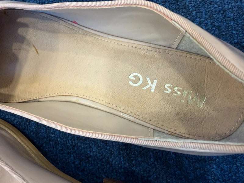 Miss KG Beige Tassle Shoes - Size 7 UK