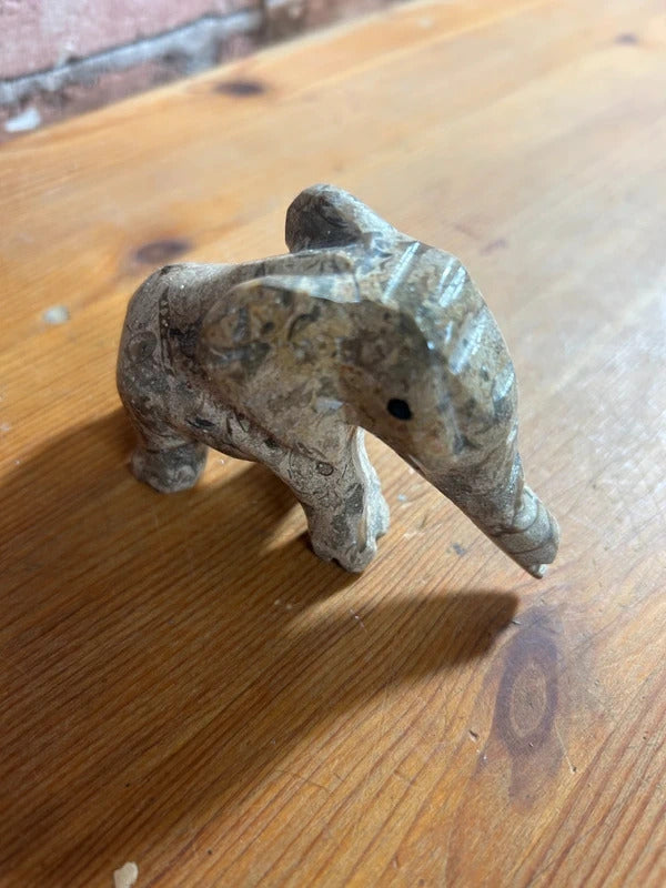 Soapstone Elephant Ornament