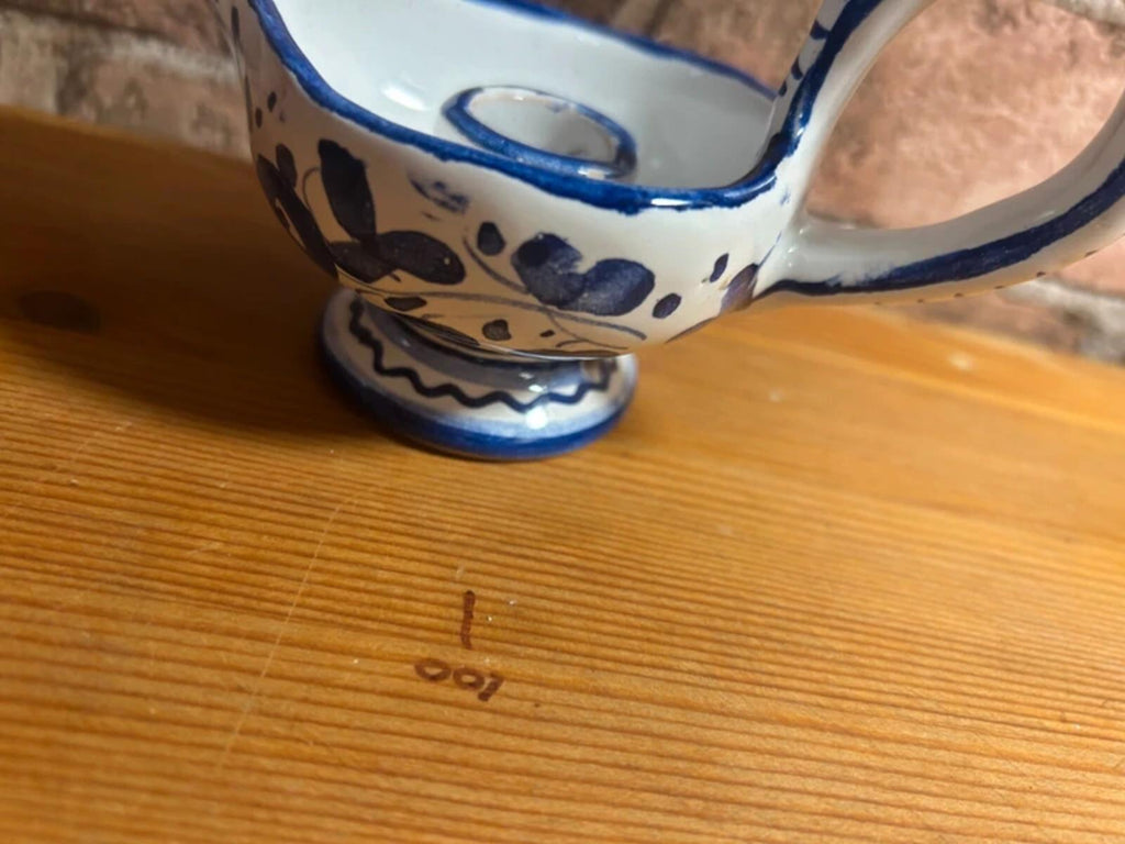 Portugese Ceramic Candle Holder