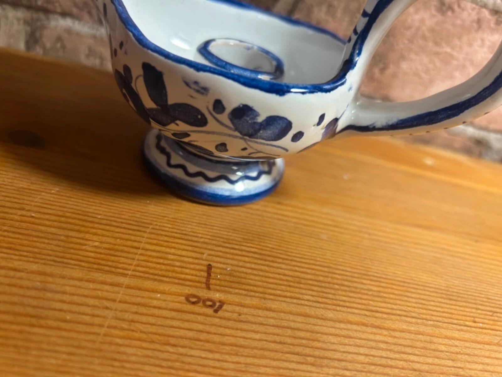 Portugese Ceramic Candle Holder
