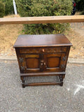 Oak Small Storage Cupboard